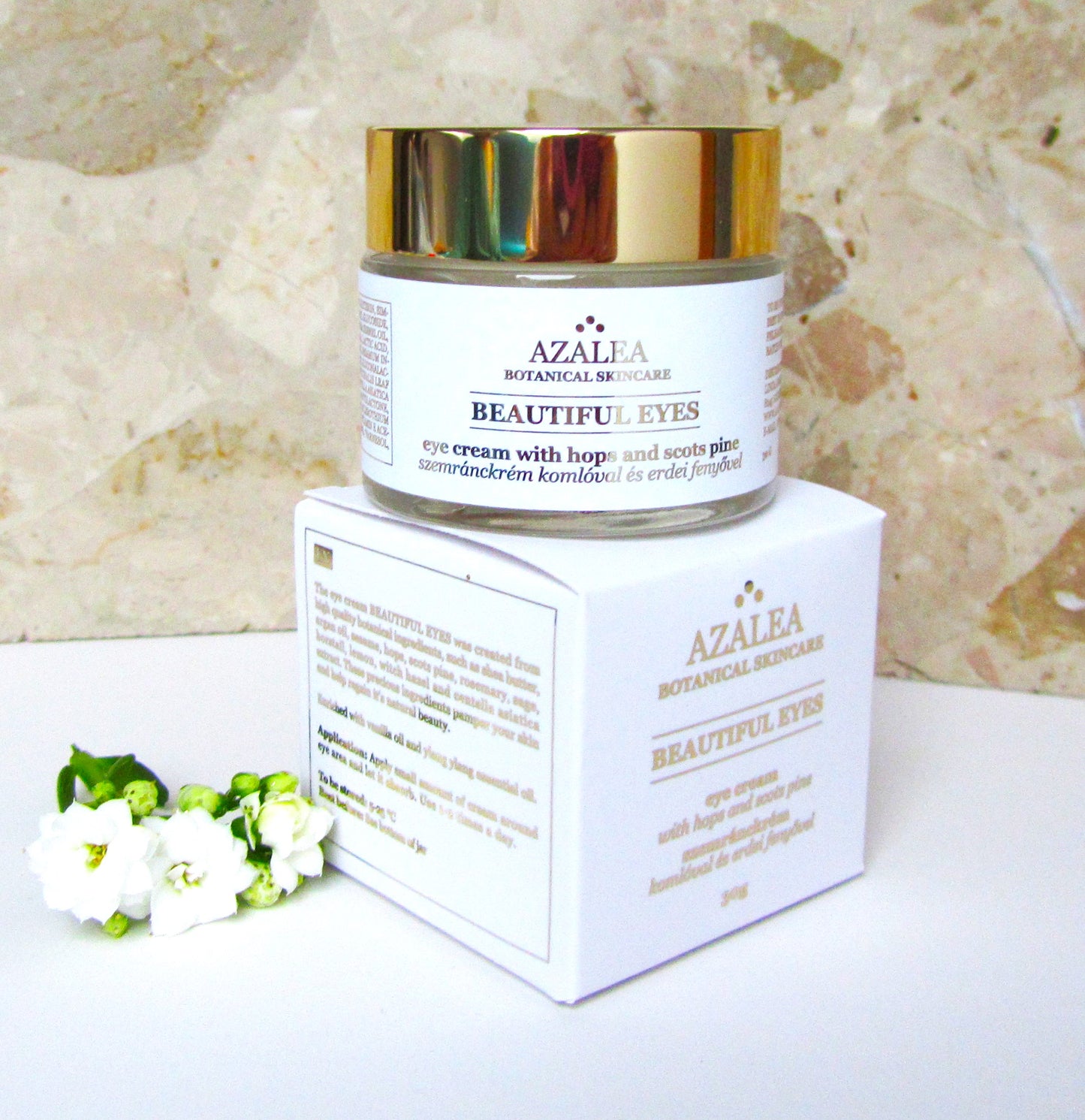 Beautiful Eyes természetes szemránckrém Q10 koenzimmel és argánolajjal – AZALEA