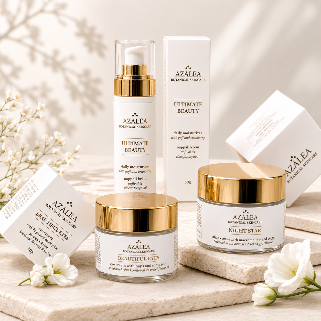 azalea, azalea kremcsomag, lejob arcápolás, legjobb magyar márka, best skincare brand, cream which works, beauty, szepség, 