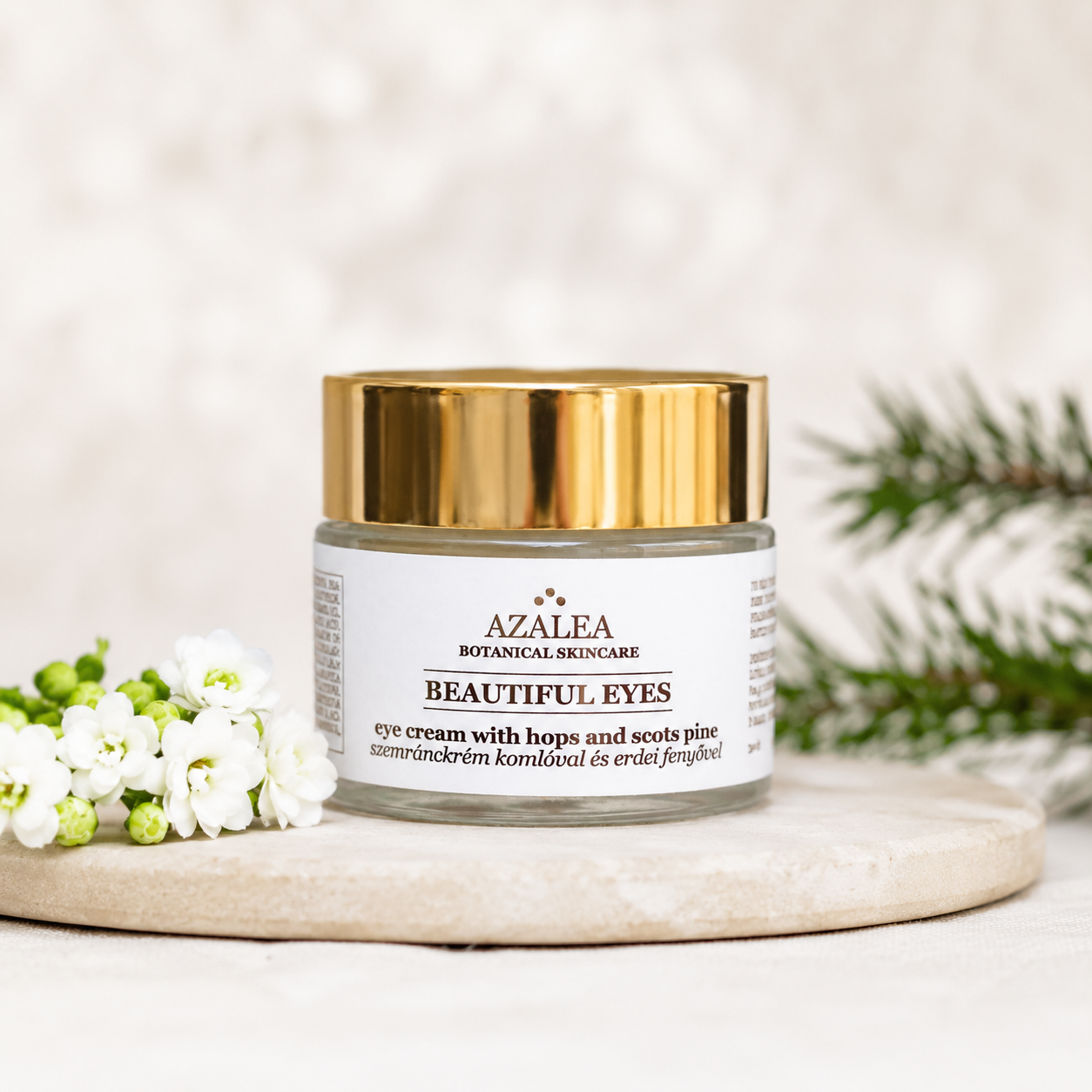 legjobb szemránckrém, best eye cream, best brand, AZALEA, Hungary, Hungarian beauty brands, Magyar márkák, hazai márkák, szemkörnyék, szépség, 